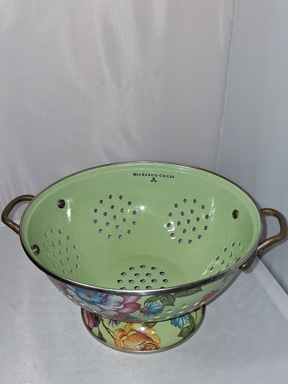MacKenzie-Childs green Flower Market set - Picture 7 of 16